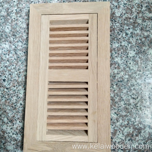 Air Conditioner Ventilation Wooden Oak Floor Vent Grille